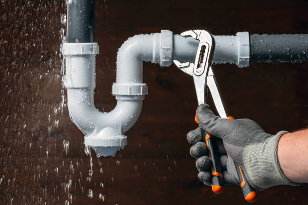 Professional Sewer Line Repair technician working in Wampum, PA